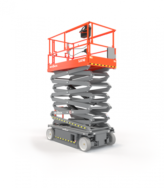 13.7M / 45FT Electric Scissor Lift