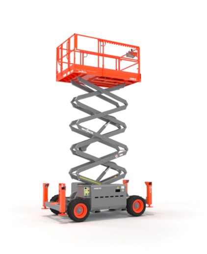9.7M / 32FT Diesel Scissor Lift (Rough Terrain)